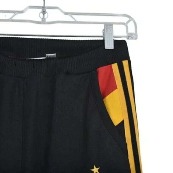 Adidas Germany Football Soccer Track Pants  2007 Wide Leg Black Size Medium - Picture 4 of 12